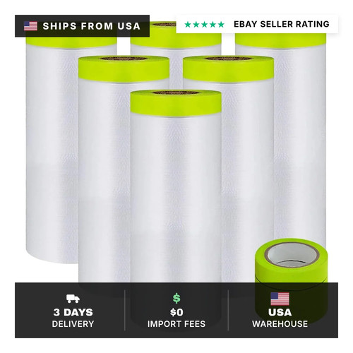 Pre taped masking - pre-taped,
