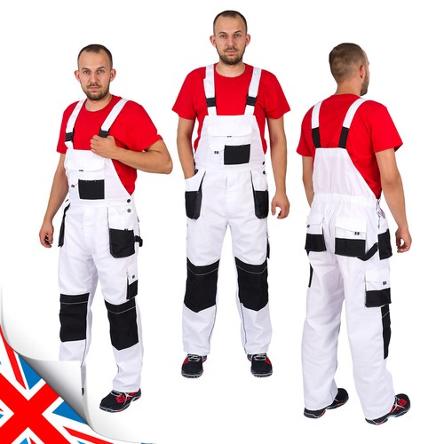 Work trousers men bib and - bib,