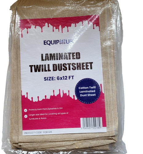 Cotton dust sheet - sheet,