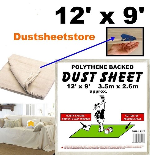 Cotton dust sheet large - x,