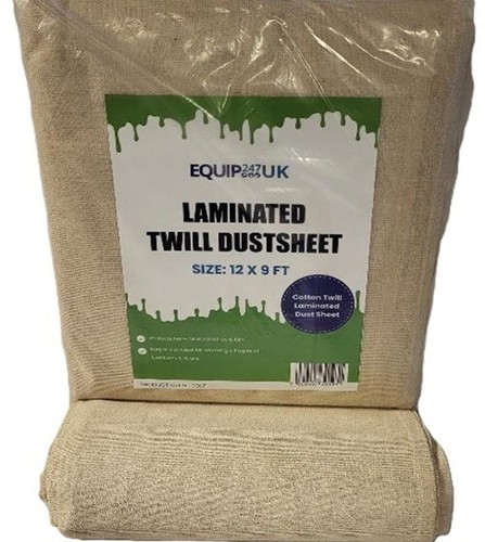Cotton dust sheet large - sheet,