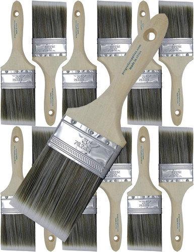 Paint brushes inch flat - brushes,