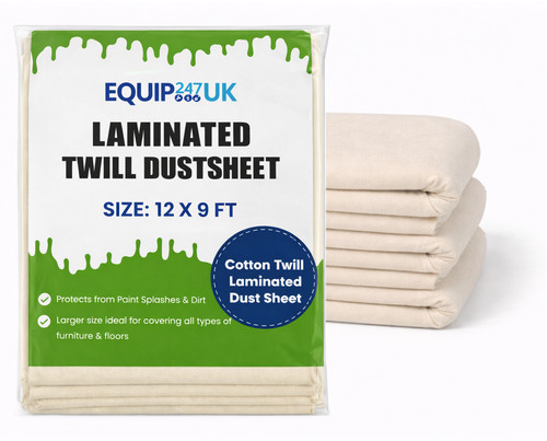 Cotton dust sheet large - dust,