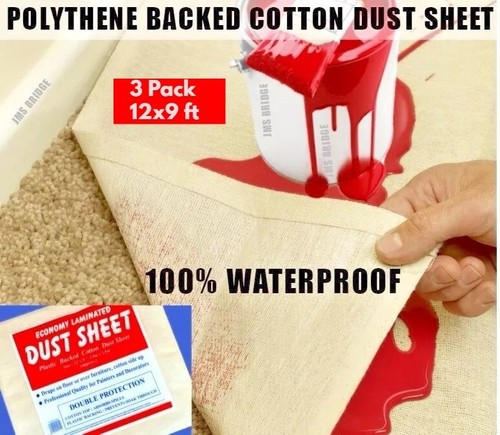 Cotton dust sheet - x,