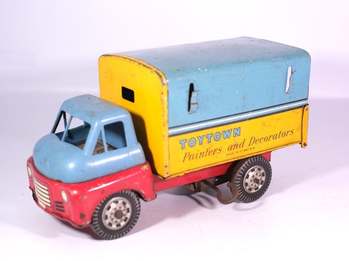 Vintage wells brimtoy - vintage, tin