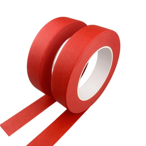 Red masking tape inch x - masking,
