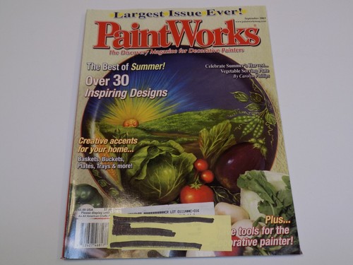 Paint works magazine discovery - paint,