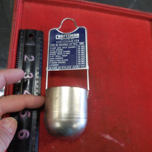 Vintage craftsman viscosimeter - craftsman,