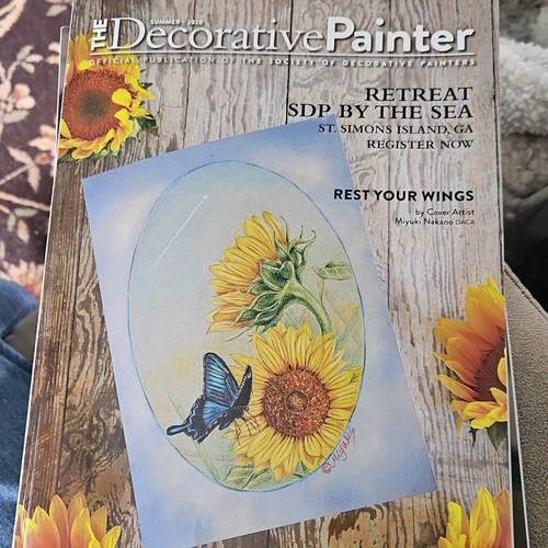 The decorative painter - decorative, winter